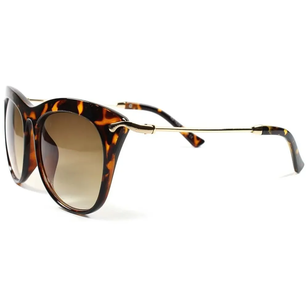 Modern Stylish Gorgeous Elegant Oversized Tortoise Sexy Cat Eye Sunglasses F80